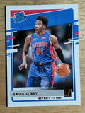 2020-21 Donruss #210 Saddiq Bey RR RC