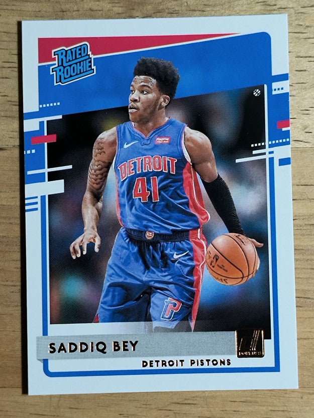 2020-21 Donruss #210 Saddiq Bey RR RC