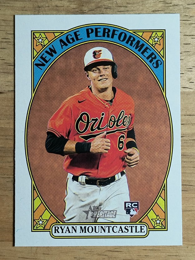 2021 Topps Heritage New Age Performers #NAP4 Ryan Mountcastle