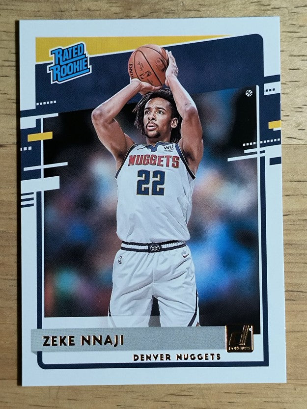 2020-21 Donruss #236 Zeke Nnaji RR RC