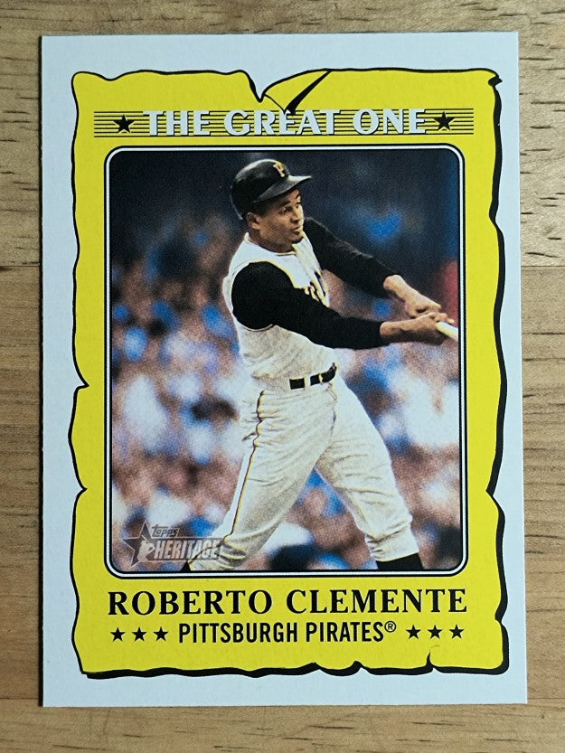 2021 Topps Heritage The Great One #GO1 Roberto Clemente