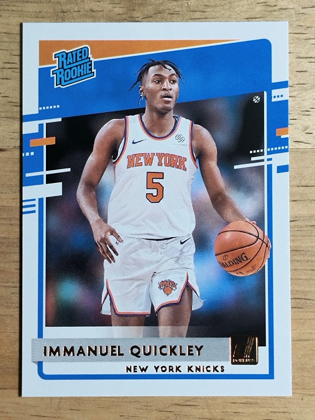 2020-21 Donruss #213 Immanuel Quickley RR RC