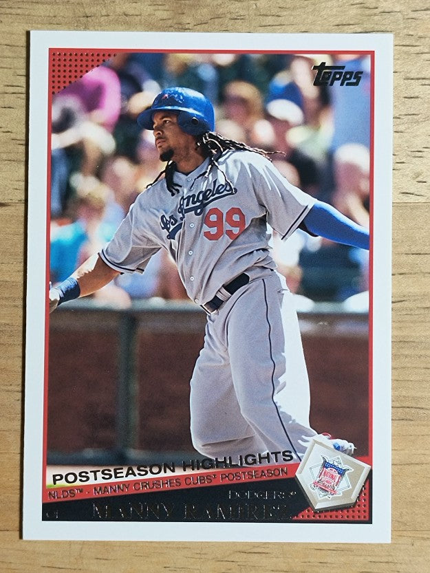 2009 Topps #326 Manny Ramirez HL