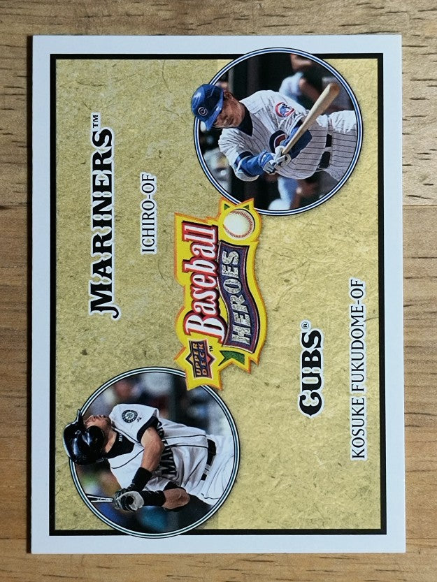 2008 Upper Deck Heroes #182 Ichiro Suzuki/Kosuke Fukudome