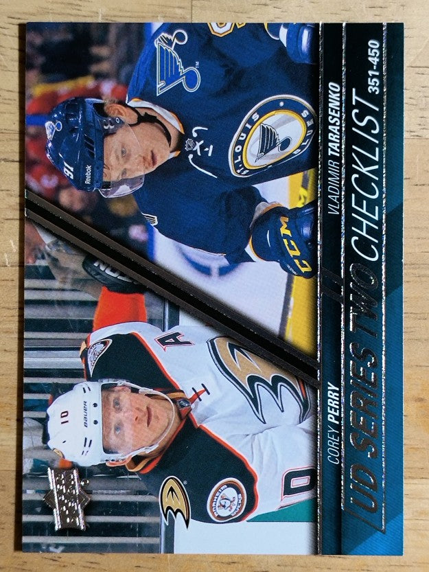 2015-16 Upper Deck #450 Corey Perry/Vladimir Tarasenko CL