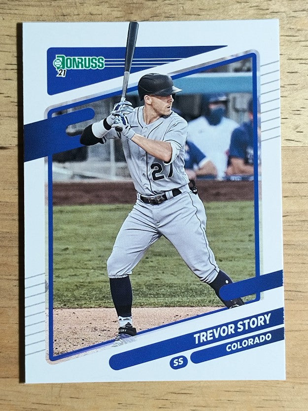 2021 Donruss #77 Trevor Story
