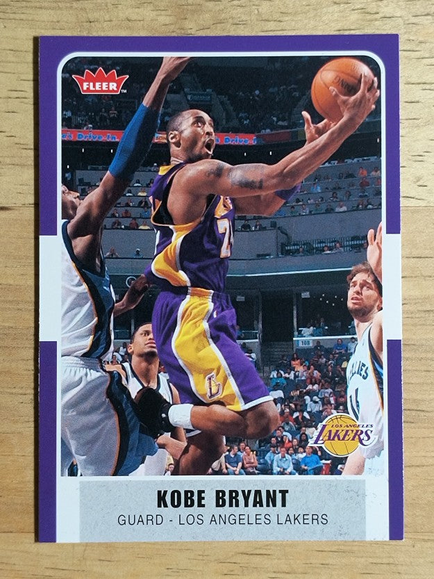 2007-08 Fleer #153 Kobe Bryant