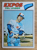 1977 Topps #471 Del Unser (EX)