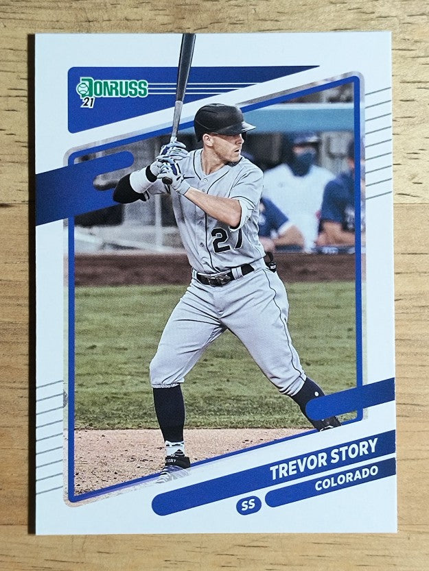 2021 Donruss #77 Trevor Story