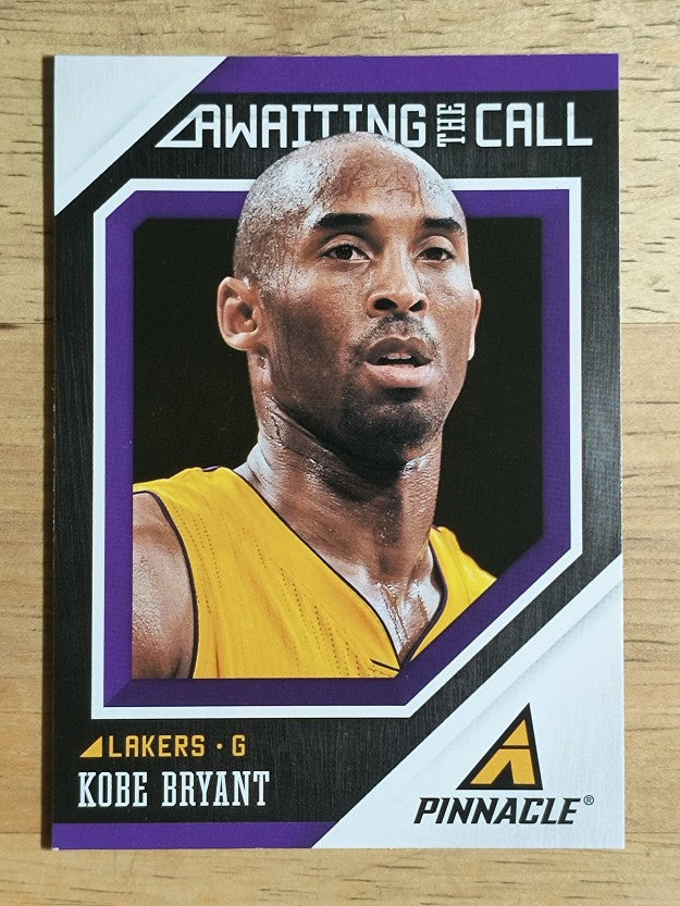2013-14 Pinnacle Awaiting the Call #3 Kobe Bryant