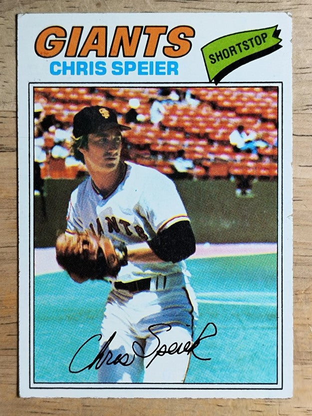 1977 Topps #515 Chris Speier (EX)
