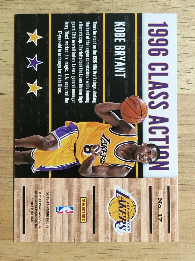 2013-14 Hoops Class Action #17 Kobe Bryant