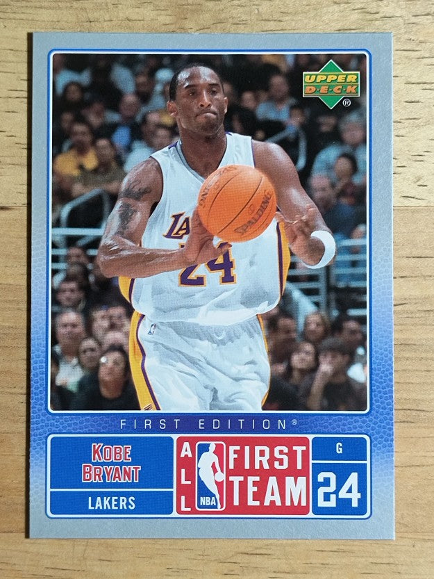 2007-08 Upper Deck First Edition All-NBA #NBA5 Kobe Bryant