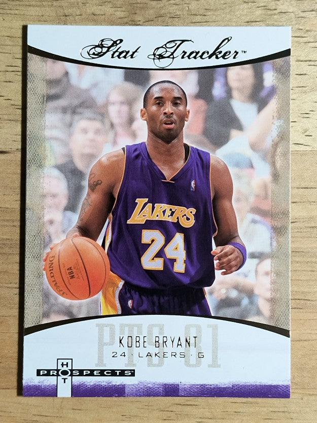 2007-08 Fleer Hot Prospects Stat Tracker #ST22 Kobe Bryant