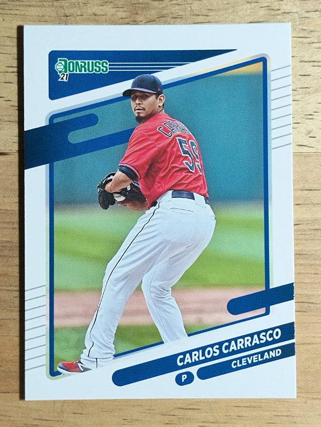 2021 Donruss #91 Carlos Carrasco