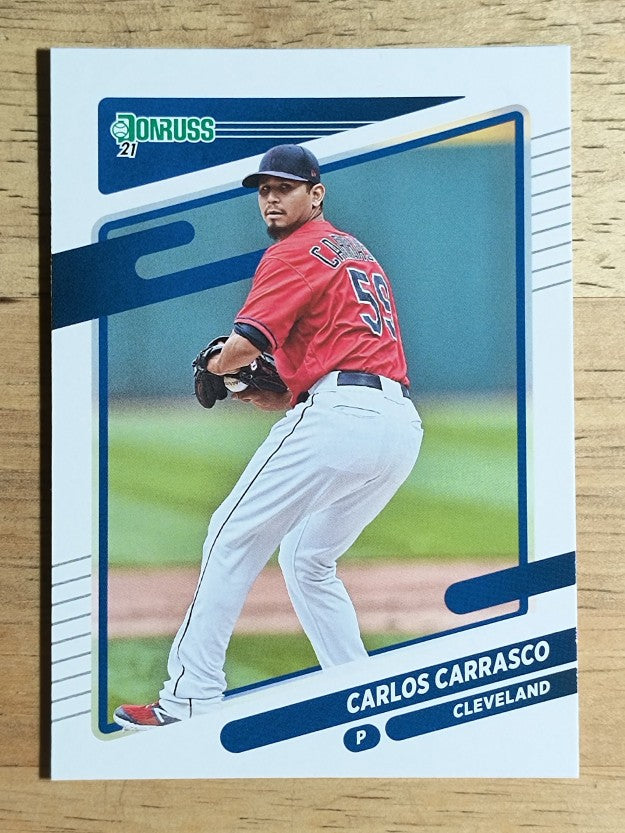 2021 Donruss #91 Carlos Carrasco