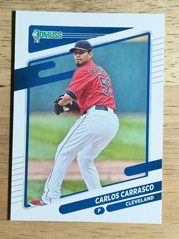 2021 Donruss #91 Carlos Carrasco