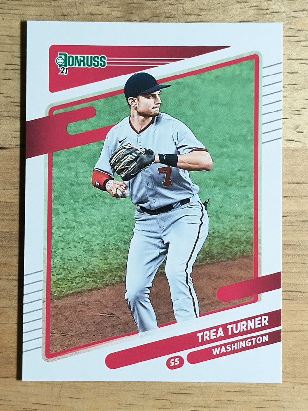 2021 Donruss #93 Trea Turner