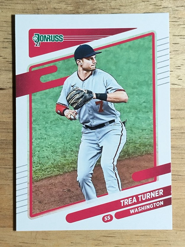 2021 Donruss #93 Trea Turner