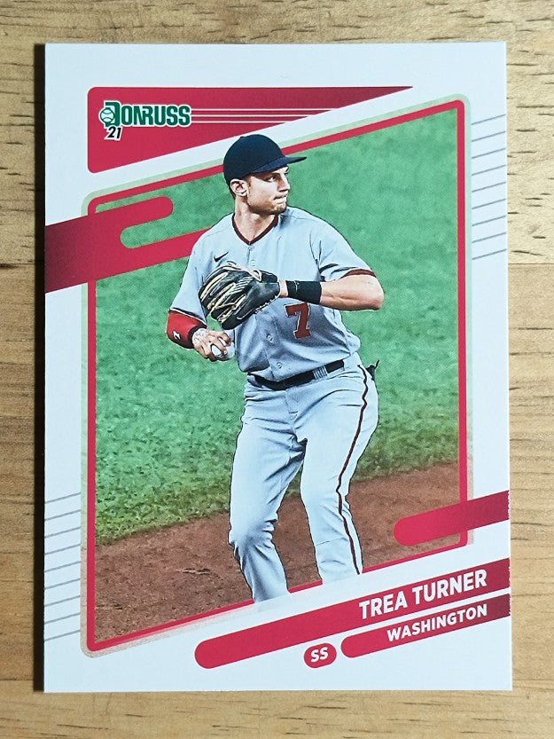 2021 Donruss #93 Trea Turner