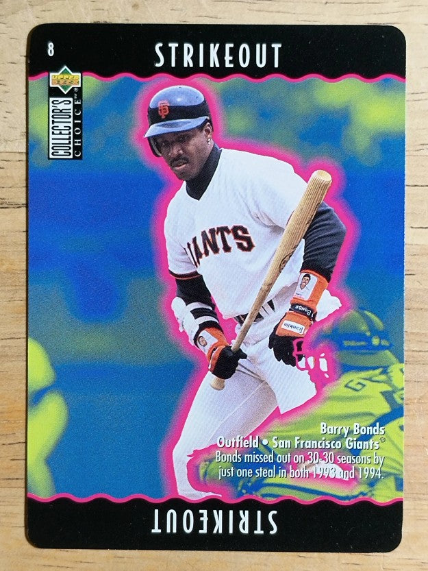 1996 Collector's Choice You Make the Play #8 Barry Bonds