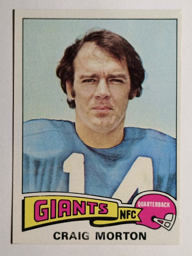 1975 Topps #55 Craig Morton (NM)