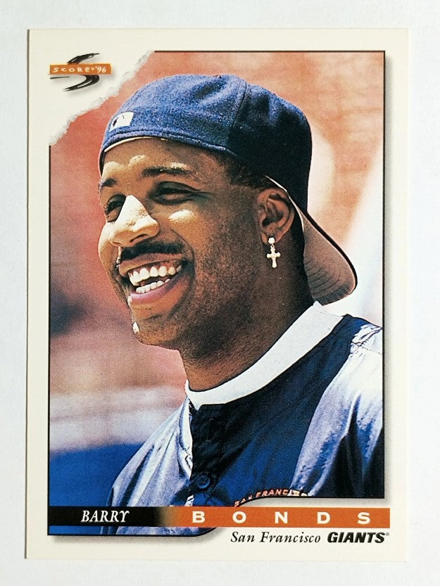 1996 Score #340 Barry Bonds