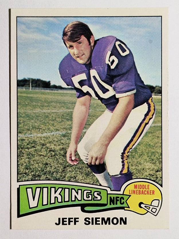 1975 Topps #268 Jeff Siemon (MINT)