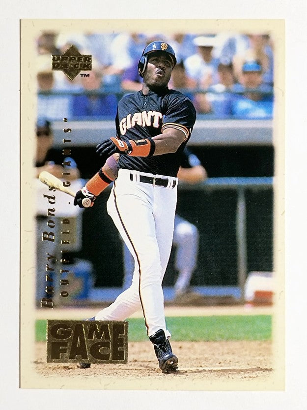 1996 Upper Deck Gameface #GF3 Barry Bonds