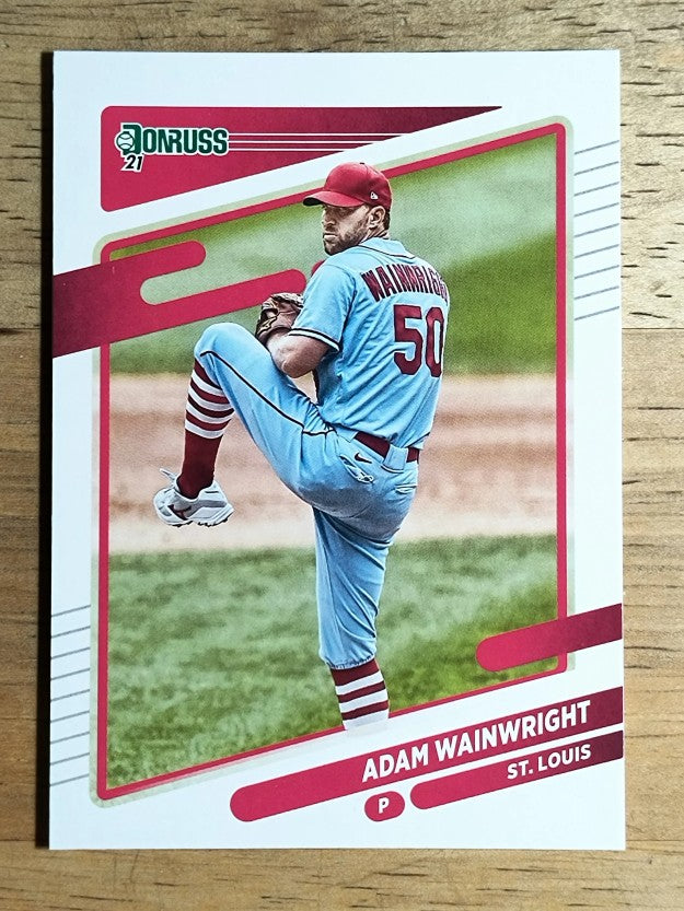 2021 Donruss #137 Adam Wainwright