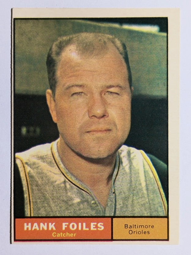 1961 Topps #277 Hank Foiles (EX)