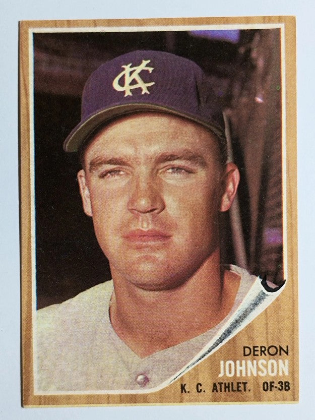 1962 Topps #82 Deron Johnson (EX)