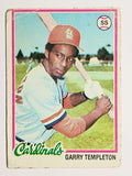 1978 Topps #32 Garry Templeton (POOR)