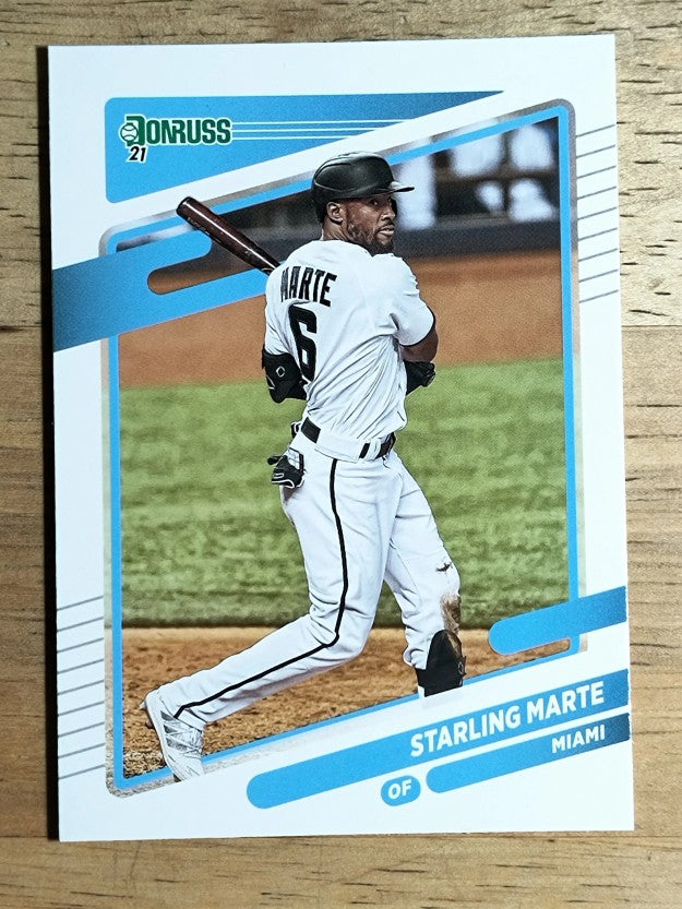 2021 Donruss #154 Starling Marte