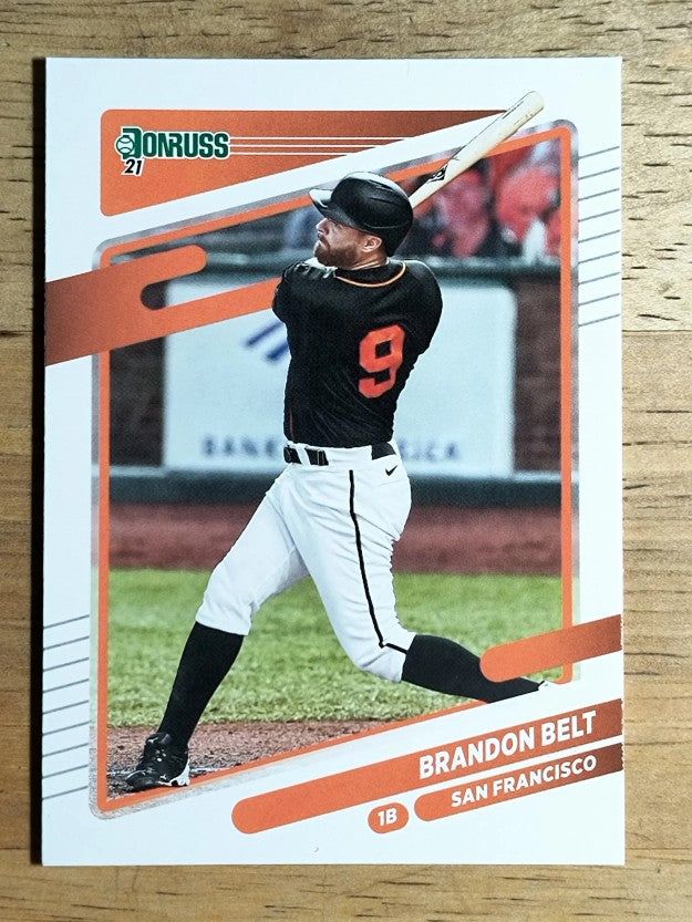 2021 Donruss #156 Brandon Belt
