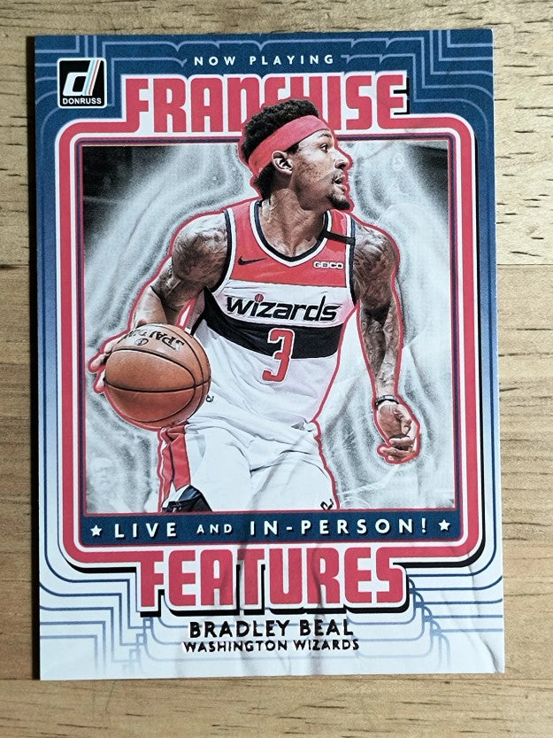 2020-21 Donruss Franchise Features #30 Bradley Beal