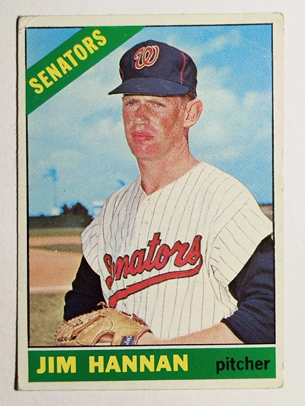 1966 Topps #479 Jim Hannan (VG)