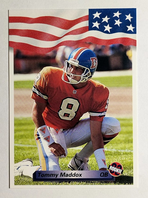 1992 All World #55 Tommy Maddox RC