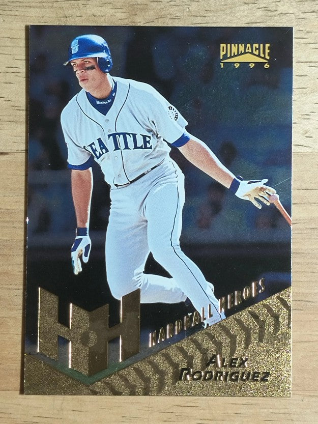 1996 Pinnacle Foil #275 Alex Rodriguez HH