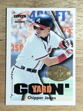 1997 Score Premium Stock Hobby Reserve #509 Chipper Jones GY