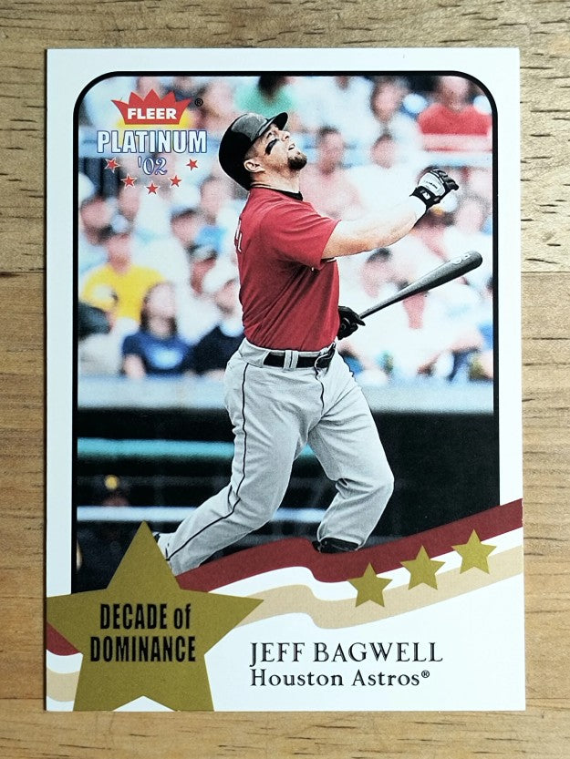 2002 Fleer Platinum #259 Jeff Bagwell DD