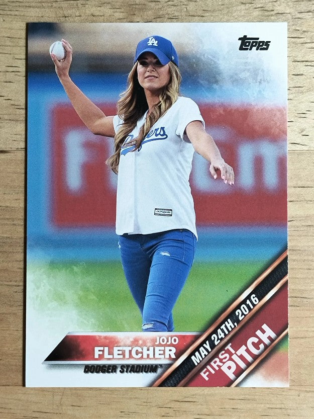 2016 Topps Update First Pitch #FP10 JoJo Fletcher