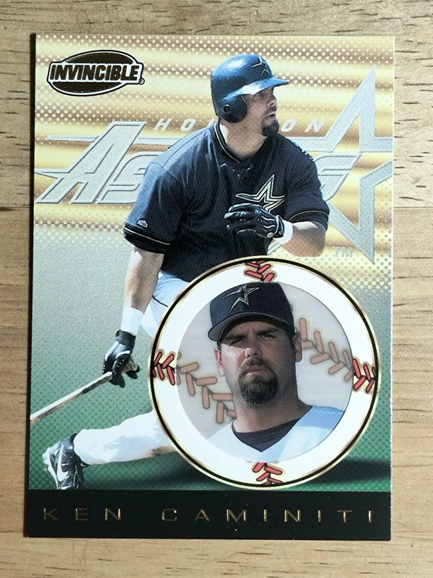 1999 Pacific Invincible #67 Ken Caminiti