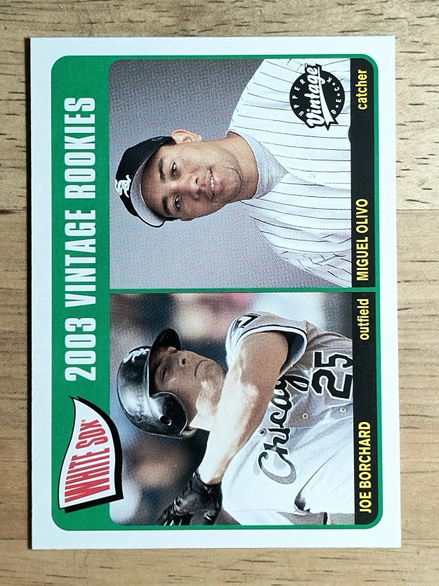 2003 Upper Deck Vintage #224 Joe Borchard/Miguel Olivo