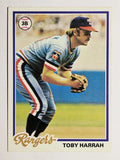 1978 Topps #44 Toby Harrah (NMMT)