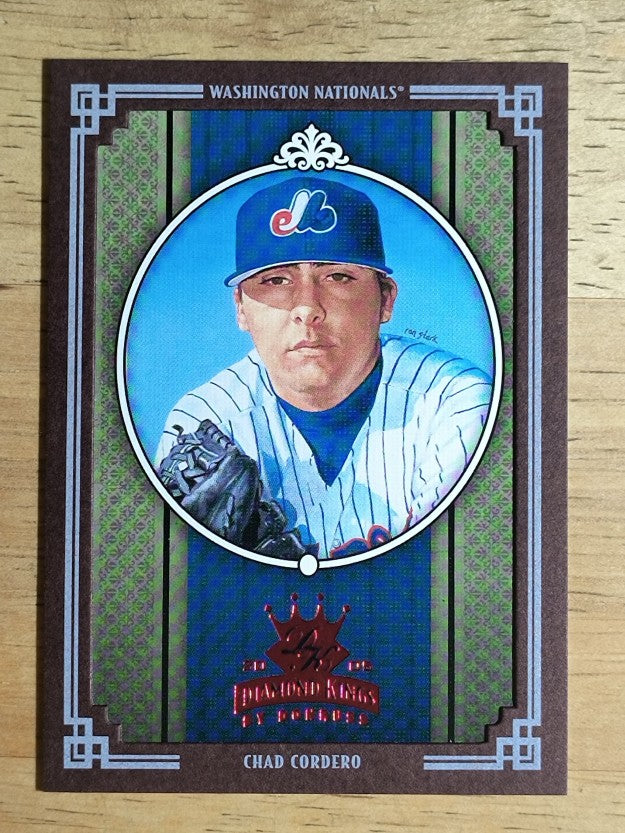 2005 Diamond Kings Framed Red #137 Chad Cordero
