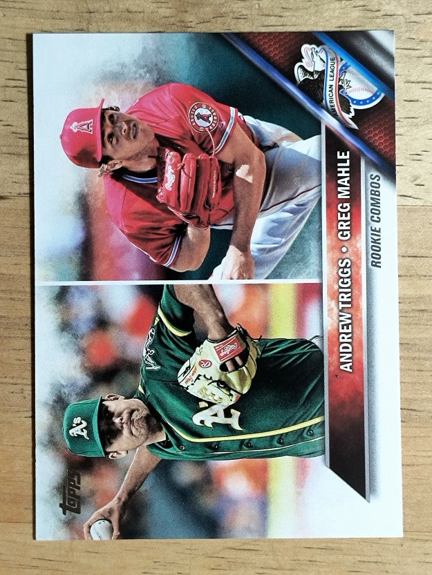 2016 Topps Update #US63 Greg Mahle RC/Andrew Triggs RC