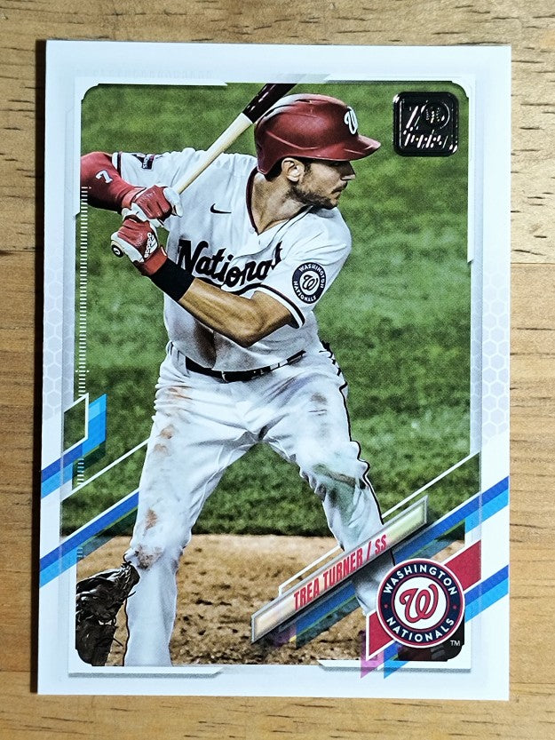 2021 Topps #203 Trea Turner