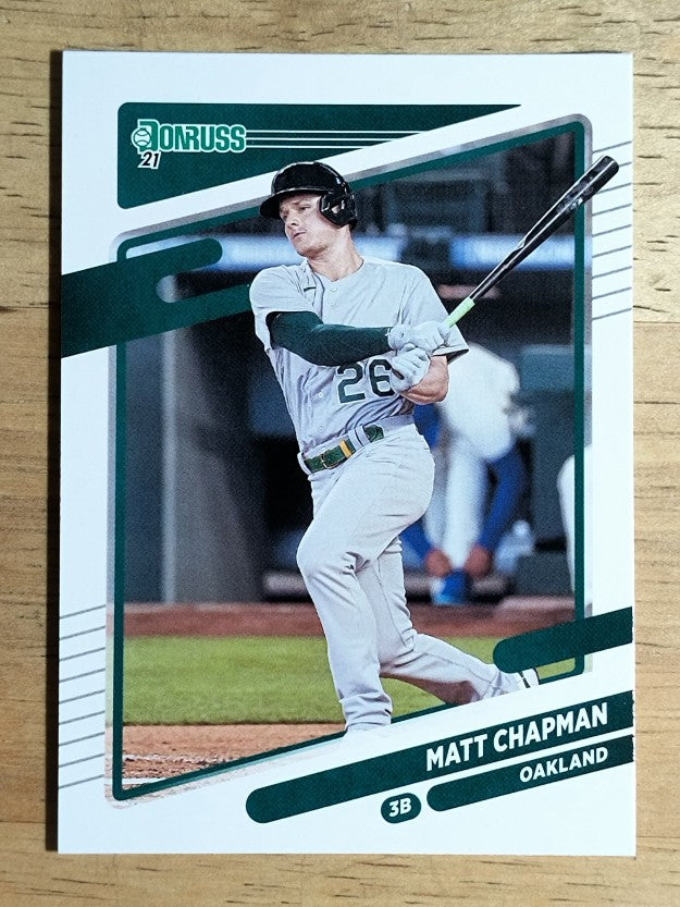 2021 Donruss #168 Matt Chapman