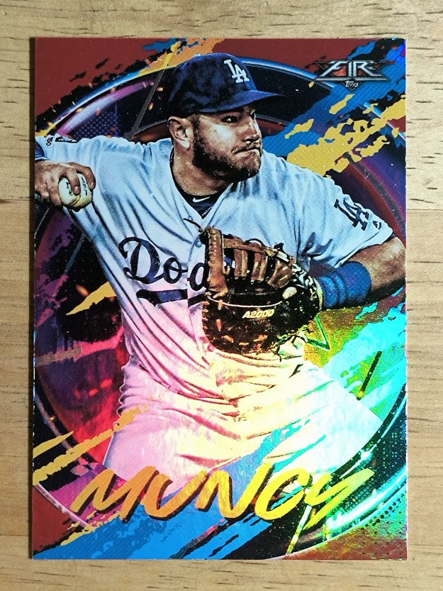 2020 Topps Fire Red Blaze #115 Max Muncy